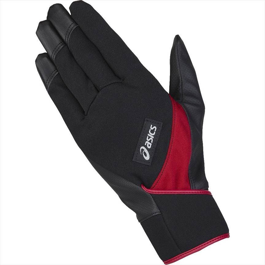 G0064▲asics▲新品▲グラウンドゴルフ パワーホールドグローブ ストレート GGG631 L90ブラック 左手用拍卖