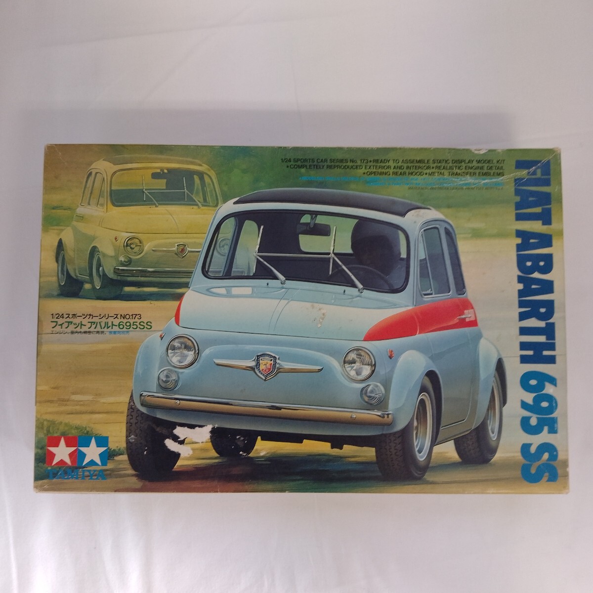アバルト 695 (1/24スケール スポーツカー No.173 24173) フィアット FIAT TAMIYA プラモデル拍卖