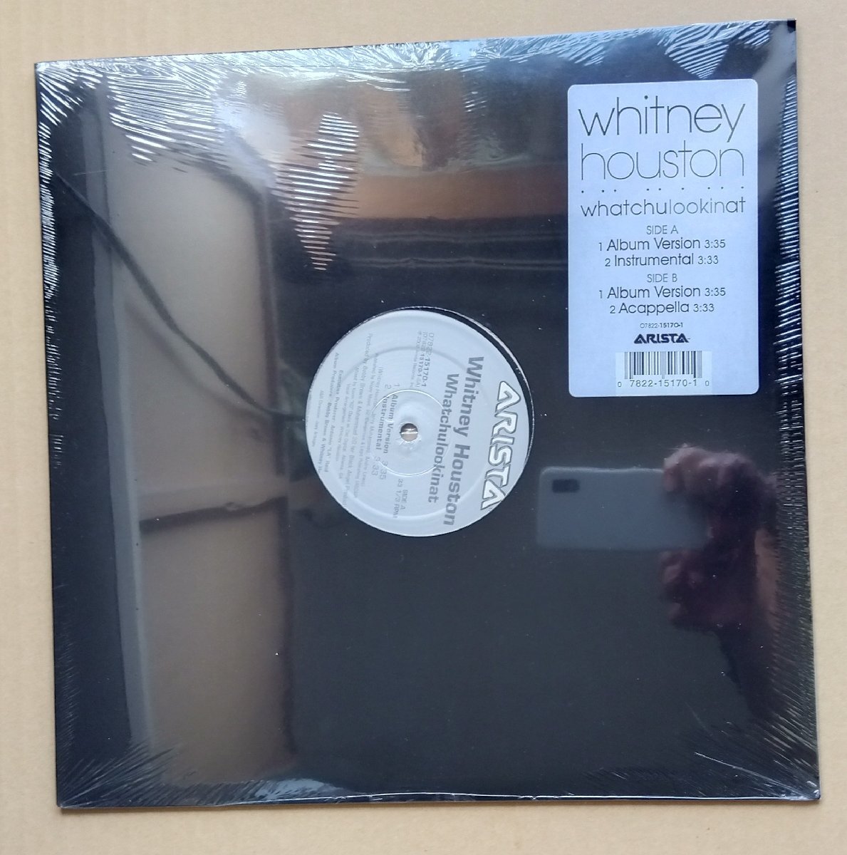 輸入LP:Whitney Houston ホイットニー・ヒューストン/Whatchulookinat 新品未開封拍卖