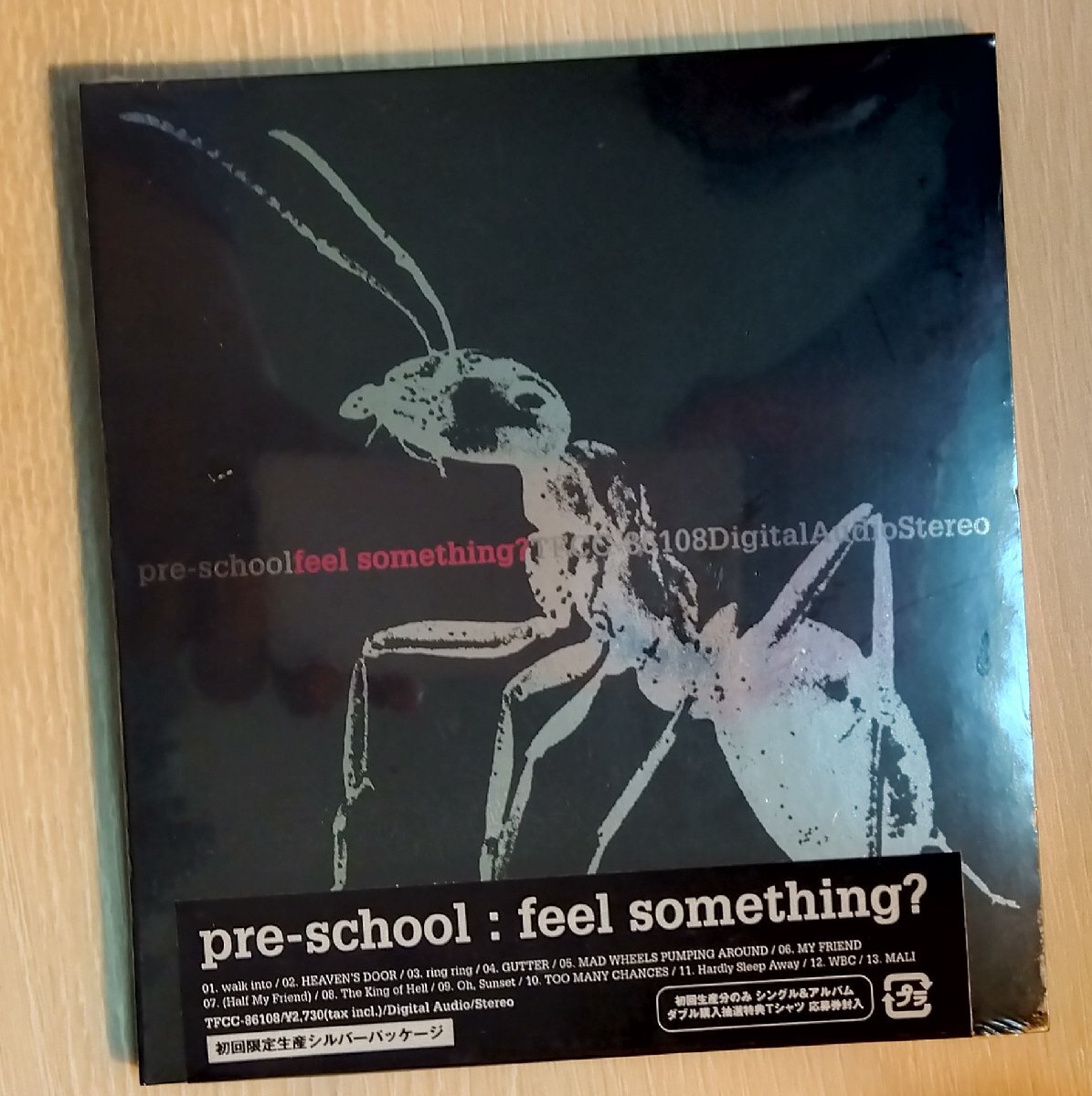 CD:pre-school プリ・スクール/feel something? バッジ付き 新品未開封拍卖