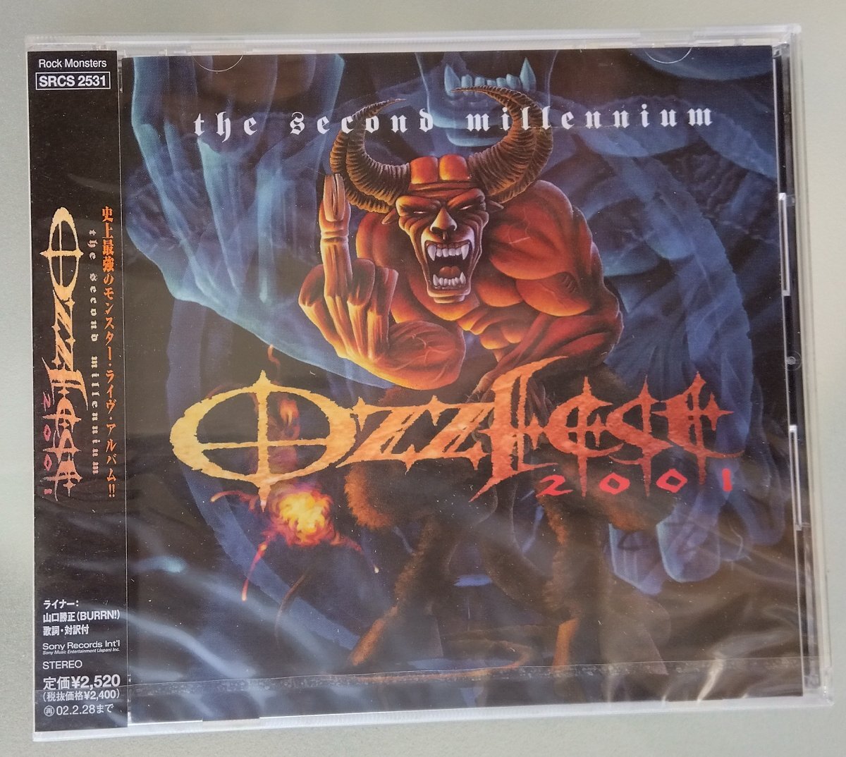CD:オムニバス/Ozzfest 2001 -Second Millennium 新品未開封拍卖