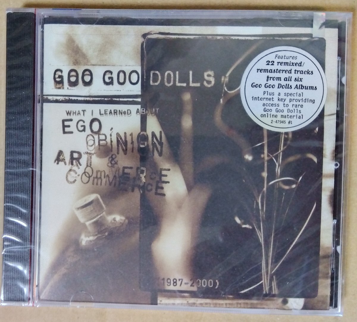 輸入CD:Goo Goo Dolls グー・グー・ドールズ/What I Learned About Ego, Opinion, Art & Commerce 新品未開封拍卖