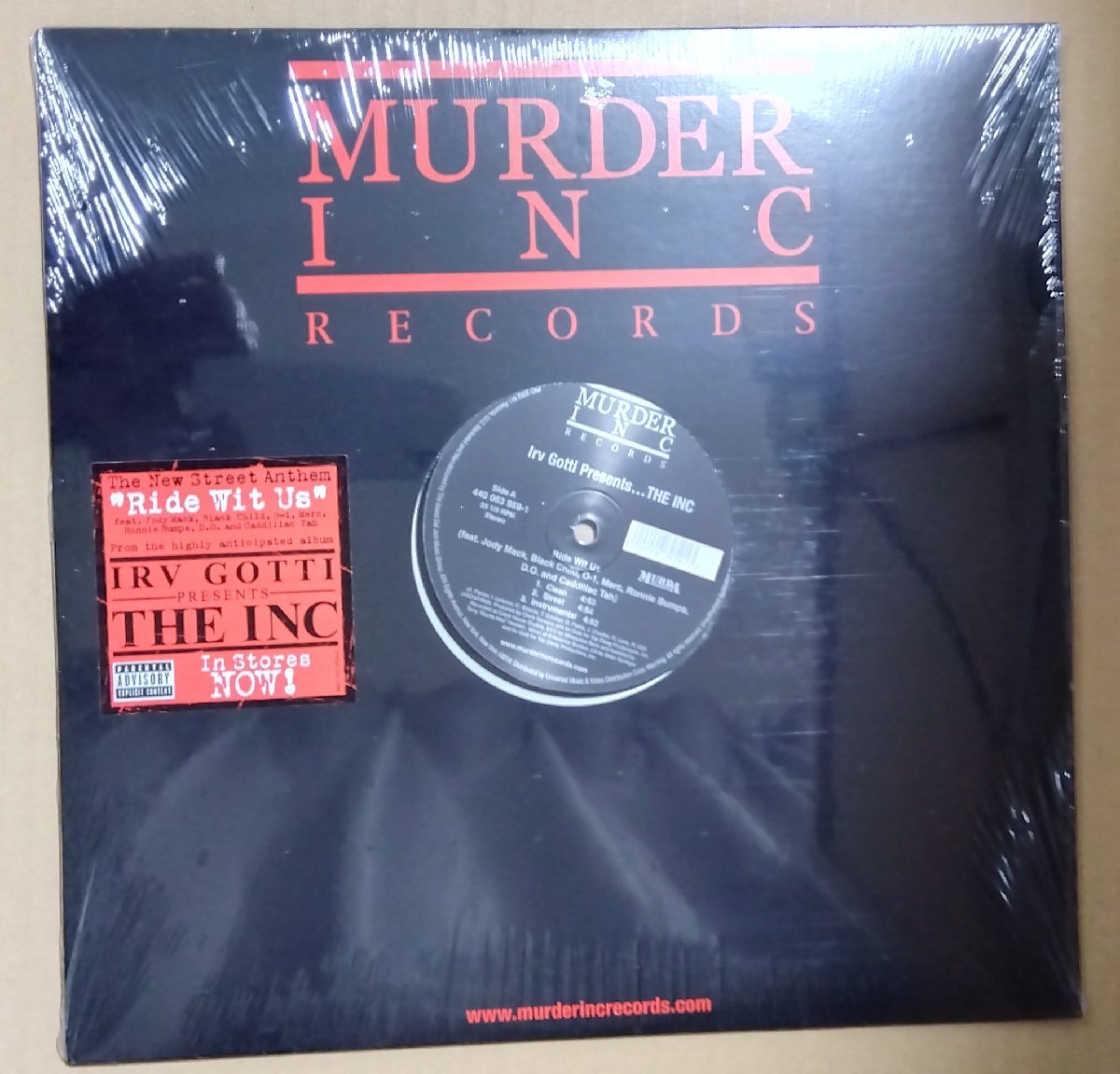 輸入LP:Irv Gotti Presents The INC/Ride Wit Us / 1 Hearse, 2 Suburbans 新品未開封拍卖