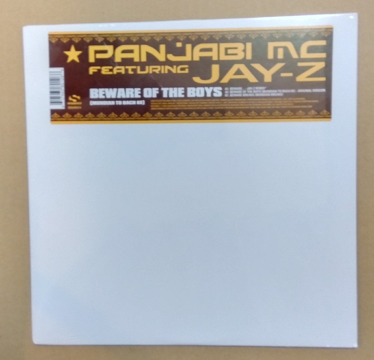 輸入LP:Panjabi MC パンジャビMC featuring Jay-Z/Beware Of The Boys (Mundian To Bach Ke) 新品未開封拍卖