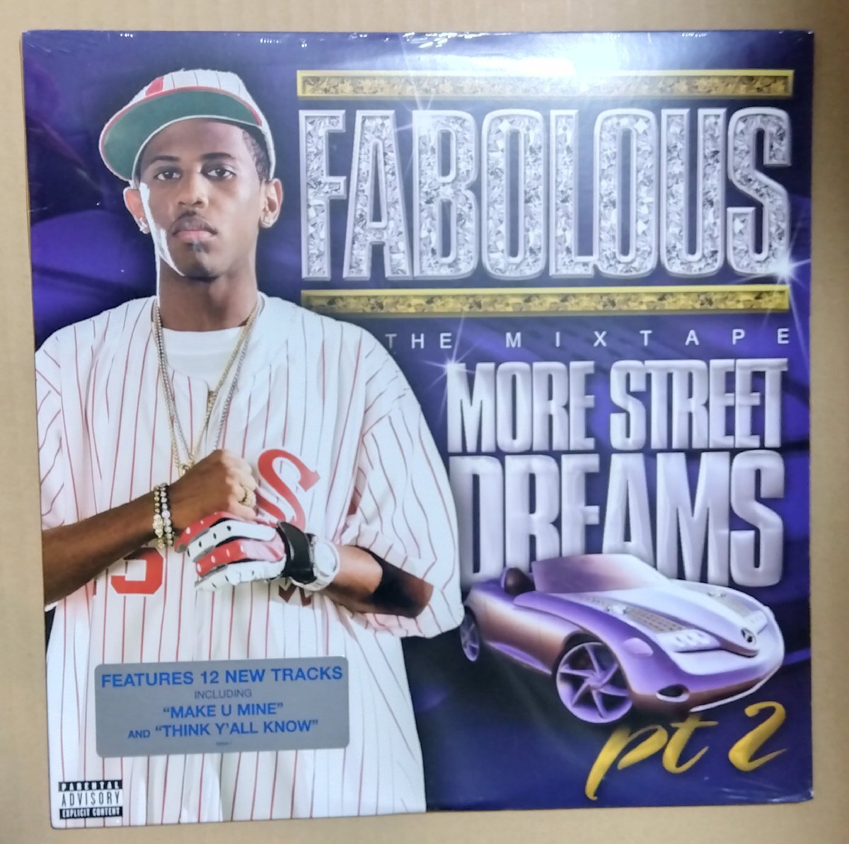 輸入LP:Fabolous ファボラウス/More Street Dreams Pt. 2 The Mixtape 新品未開封拍卖