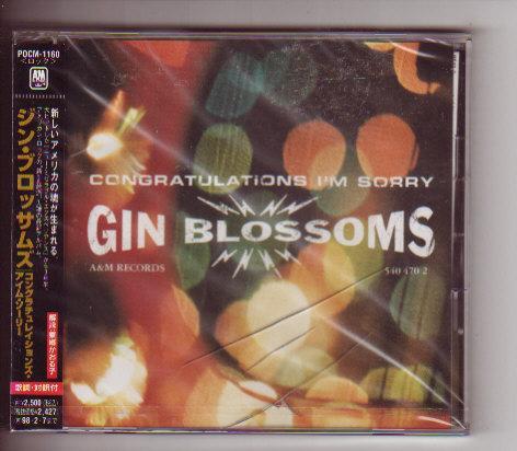 CD:Gin Blossoms ジン・ブロッサムズ/コングラチュレイションズ・アイム・ソーリー 新品未開封拍卖