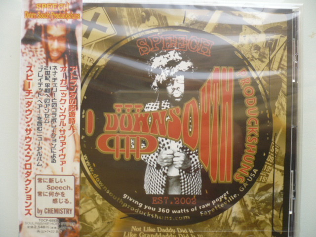 CD:Speech スピーチ/ダウン・サウス・プロダクションズ 新品未開封拍卖