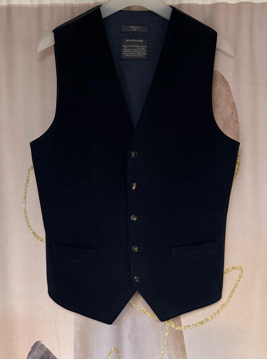 CIRCOLO 1901 チルコロ proudly easy コットン ベスト拍卖