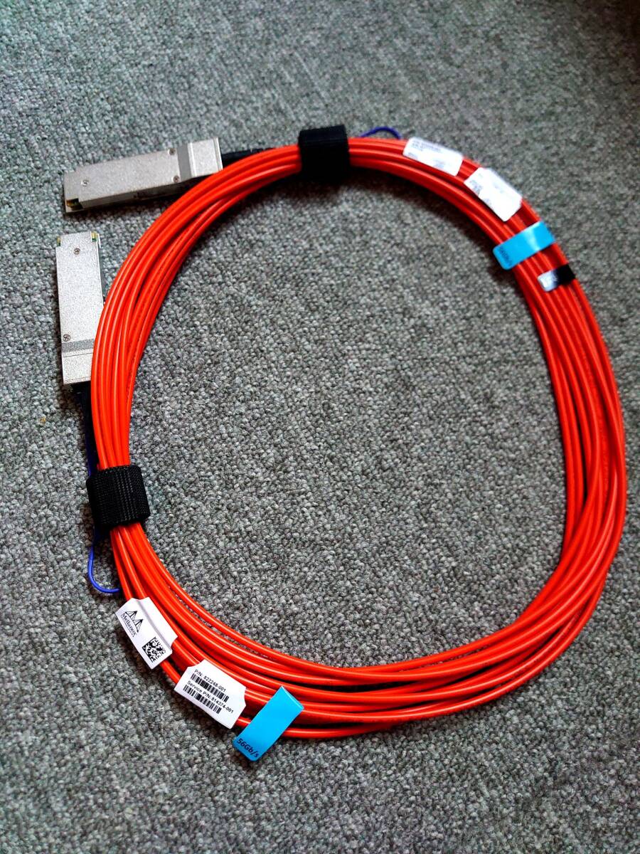 Mellanox 7m 56Gb/s QSFP Active Optical Cables AOC MC2207310-007 InfiniBand FDR拍卖