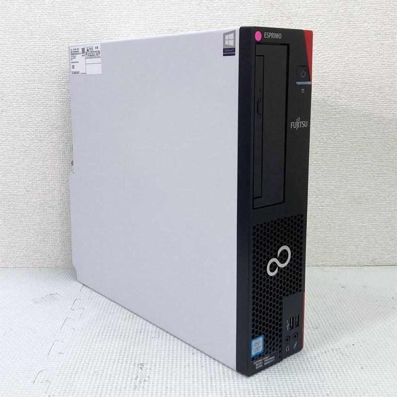 Windows11 第8世代CPU搭載 新品SSD使用 ★ 富士通 ESPRIMO D588/T Core i5-8500(3.0G/6C/6T) メモリ8GB SSD256GB DVD-RW #D588T拍卖