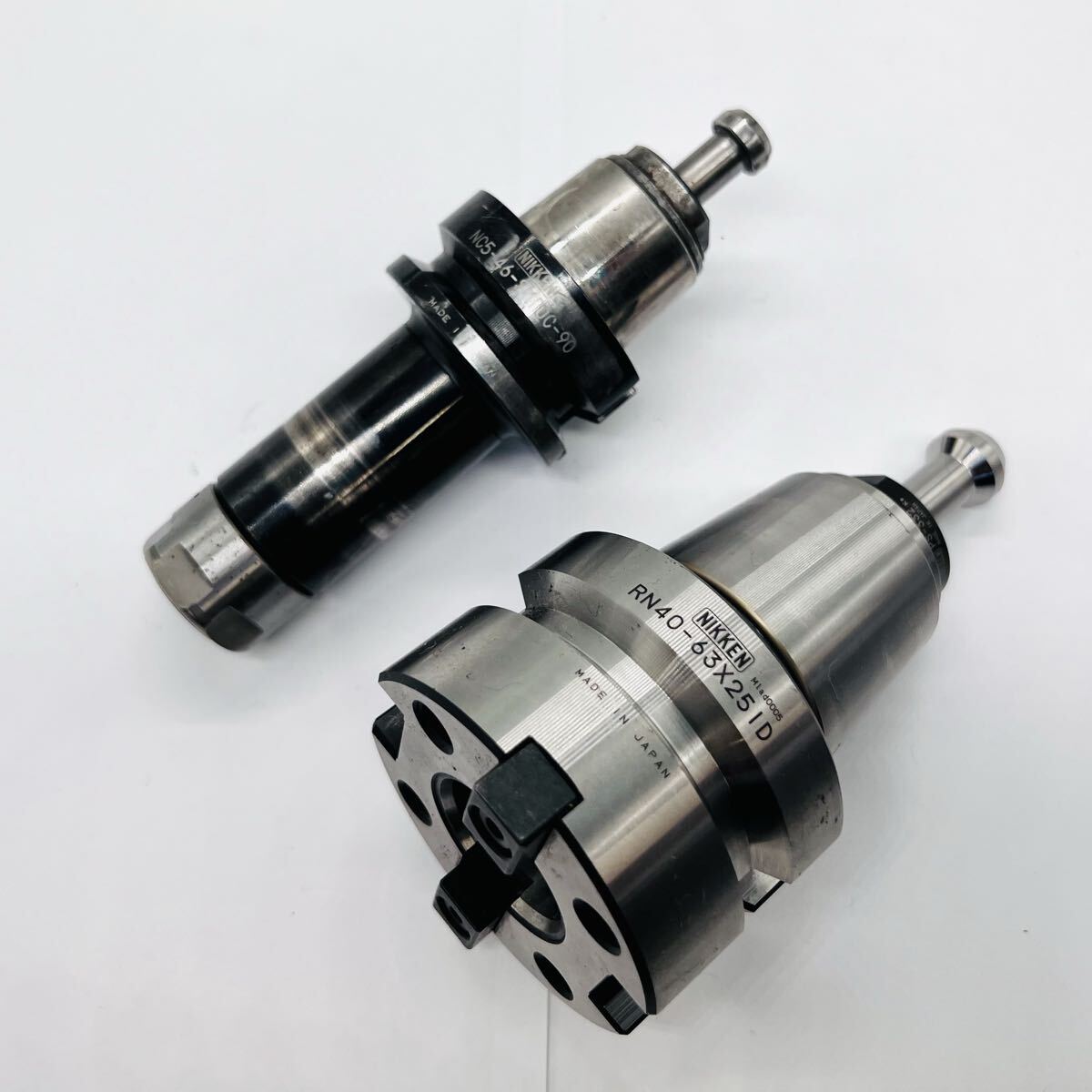 中古保管品 NIKKEN 日研工作所 スリムチャック NC5-46-SK10C-90 RN40-63X25ID 日本製 2種セット拍卖