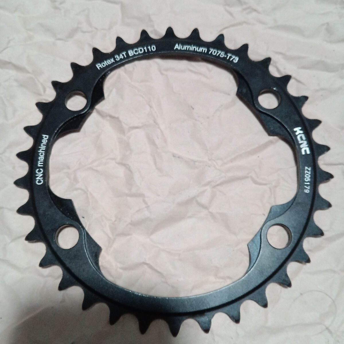 KCNC チェーンリング BCD110 34T 4アーム拍卖