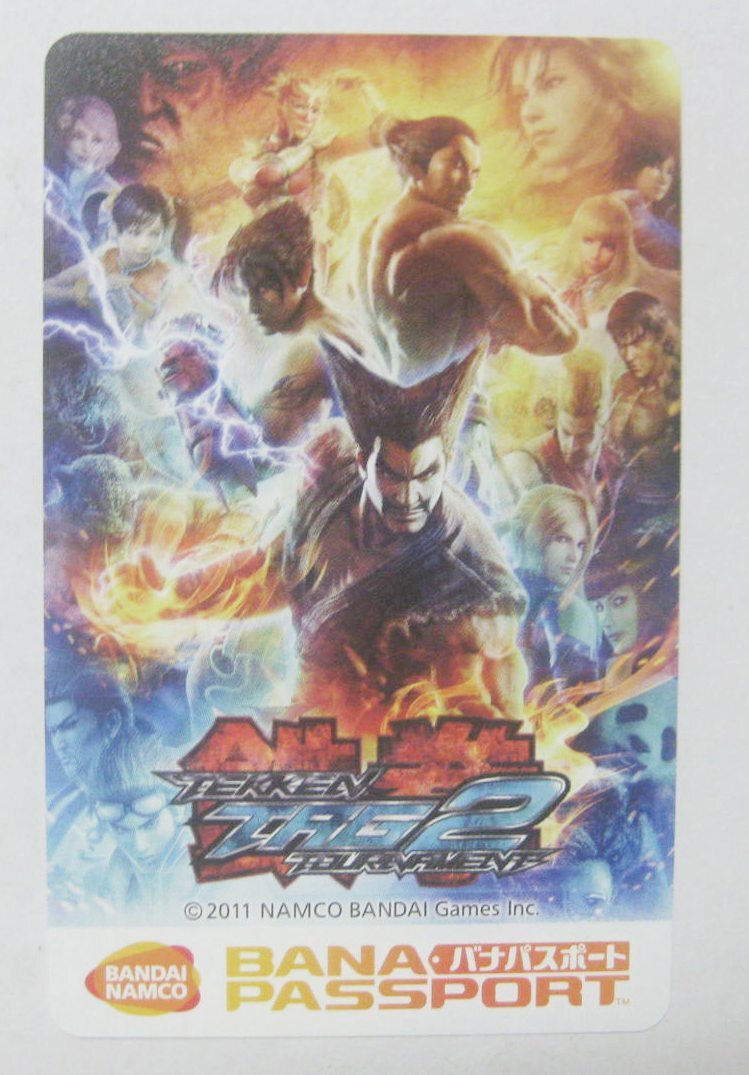 namco ナムコ 鉄拳タッグトーナメント2 鉄拳TAG2 カードサンプルシート拍卖