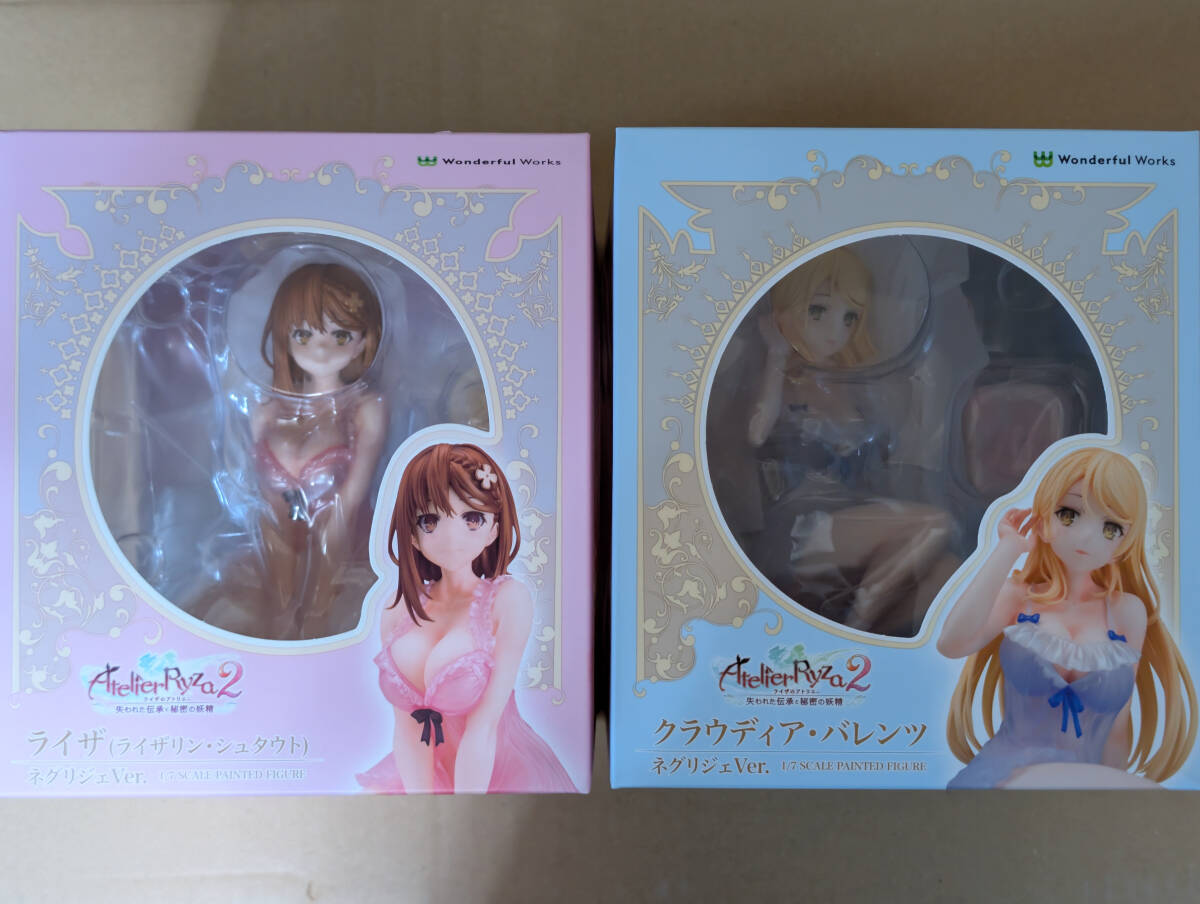 新品未開封 ライザ クラウディア ネグリジェVer. 1/7 ライザのアトリエ2 ~失われた伝承と秘密の妖精~ セット拍卖