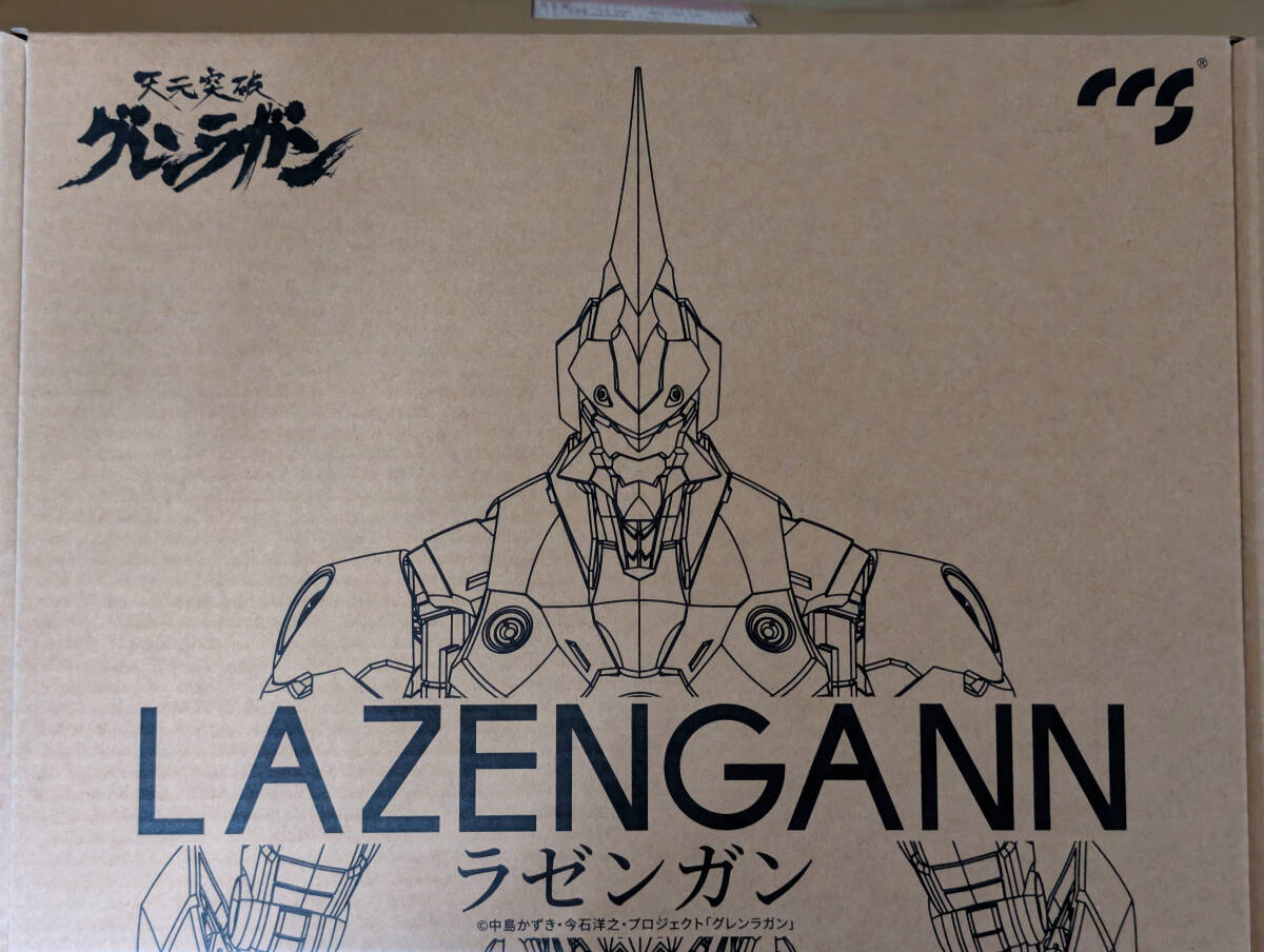 新品未開封 CCSTOYS ラゼンガン 合金可動フィギュア 天元突破グレンラガン拍卖