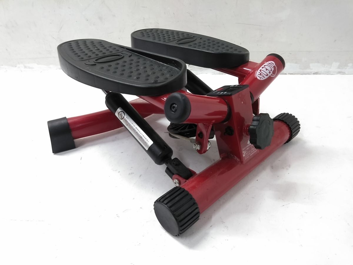 ◆ 動作品 ShopJapan ショップジャパン NICEDAY ナイスデイ 健康ステッパー ND-1R エクササイズ用品 健康器具 1104-301D @140◆拍卖