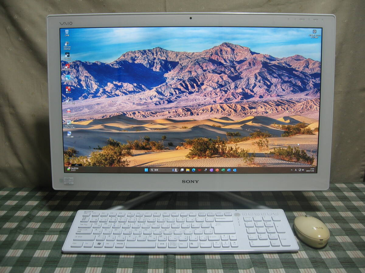 (大型ワイド液晶画面) ## SONY VAIO SVL2412AJ Windows 11 Pro ##(スグ付くTV&地デジ対応) 拍卖