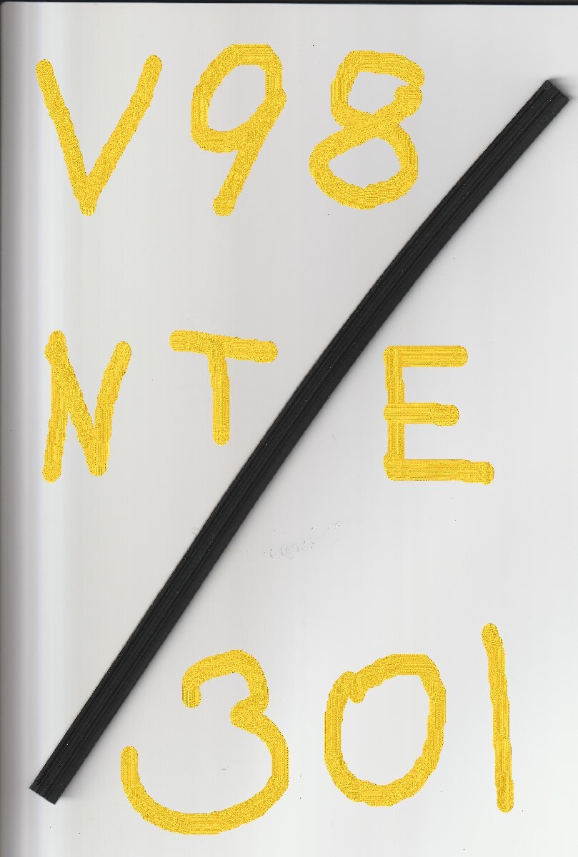日産 リーフ ZE0 NISSAN LEAF / トヨタモビリティパーツ DJ ワイパーラバー wiper rubber (リヤ リア 後ろ RR) V98NTE301 6mm幅 300mm 1本*拍卖