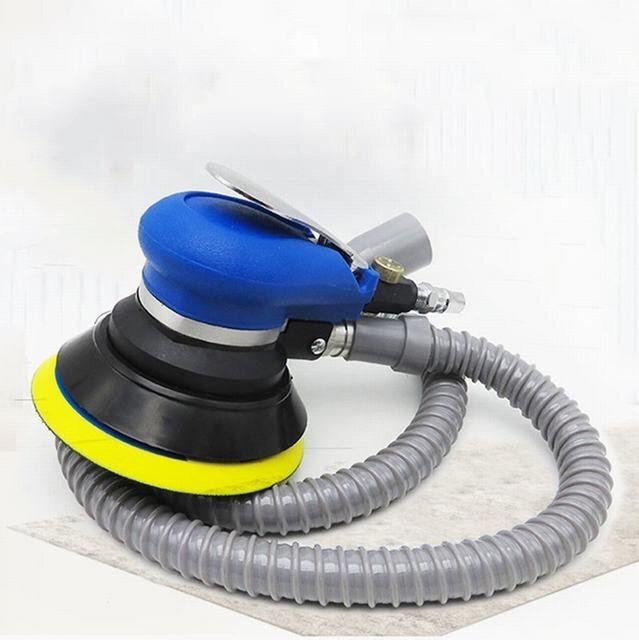 オービタルサンダー ダブルアクション ポリッシャー エアータイプ 洗車 研磨 マジック式 吸塵 ホース付き拍卖