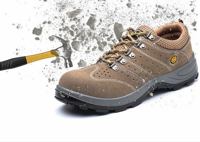 メンズ 鋼先芯 セーフティーシューズ ワーキングシューズ あんぜん靴 スニーカー 防滑 26.5cm拍卖