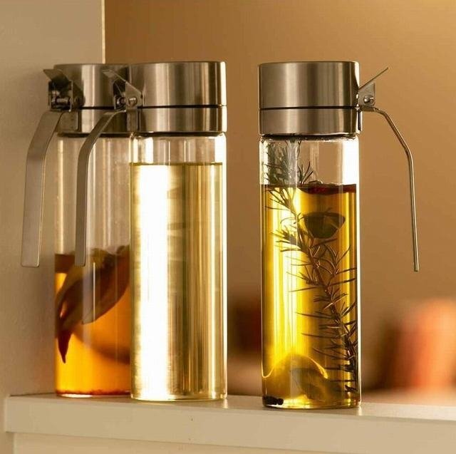 ビネガーボトル ヴィネガーボトル オイル差し オイルポット ガラスボトル ガラスジャー ドレッシングボトル オリーブオイルボトル拍卖