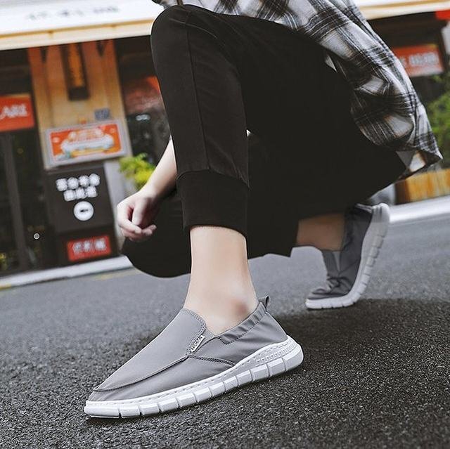 エスパドリーユ スリッポン スニーカー メンズ メンズシューズ ローカット スリッポンシューズ 防滑 春夏 歩きやすい 通勤 快適27CM拍卖