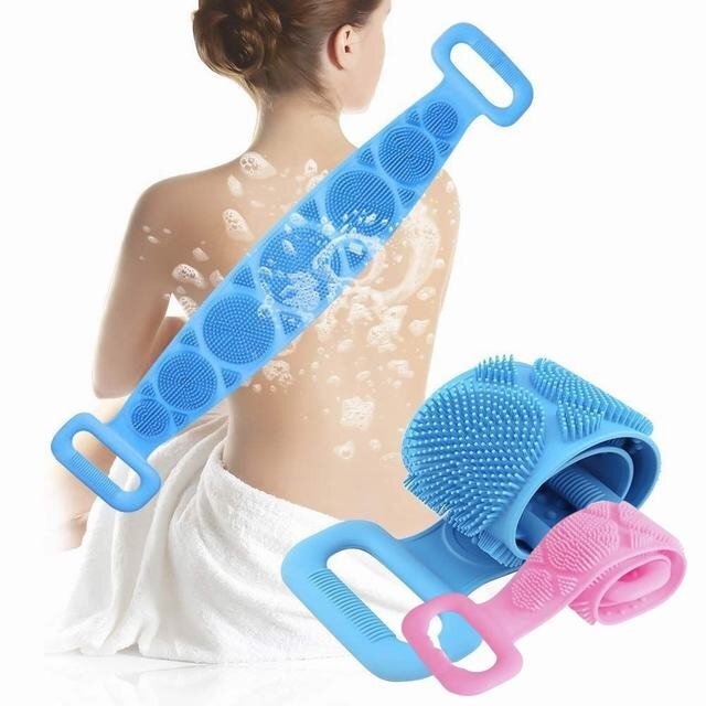 身体洗うタオル シリコン風呂 ボディブラシ 天然 ボディタオル お風呂 体洗い垢すり バスタオル2点セット拍卖