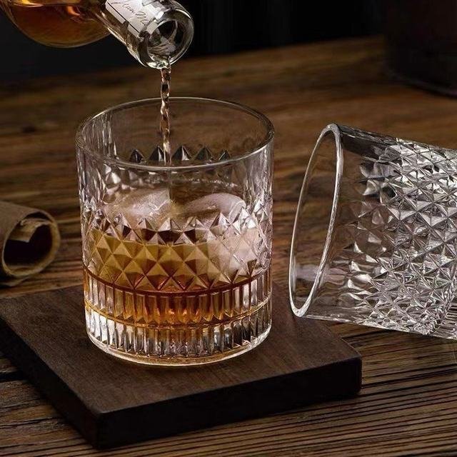 2個セット ウイスキーグラス ロックグラス ブランデーグラス ウイスキー グラス クリスタルグラス コップ ビアグラス ショットグラス拍卖