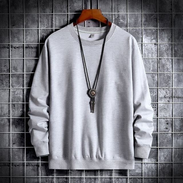 メンズトレーナー メンズ パーカー 長袖 ファッション トップス フィットネス 肌着 吸汗 通気性 無地 春秋用 セール mens グレー3XL拍卖
