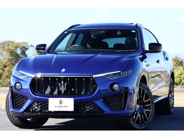 【諸費用コミ】:2022y【後期/430ps/ハイグレード/OP多数】レヴァンテ モデナS ネリッシモPKG B&W/パノラマSR/21AW/黒革拍卖