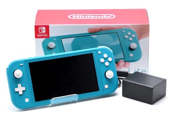 1円~★質流れ★Nintedo Switch Lite Turquoise ニンテンドー スイッチ ライト ターコイズ HDH-S-BAZAA(JPN) Ver.20.5.0 初期化済み 中古拍卖