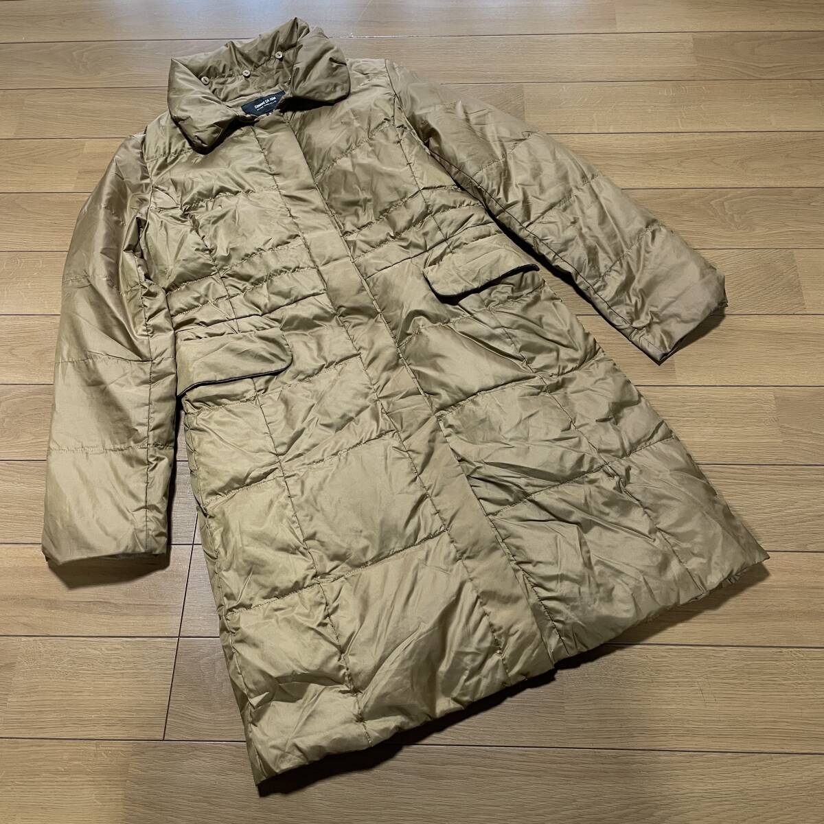 C-15 ●コムサイズム(ファイブフォックス) サイズ M! ZIP ライトダウン(80%)コート●拍卖