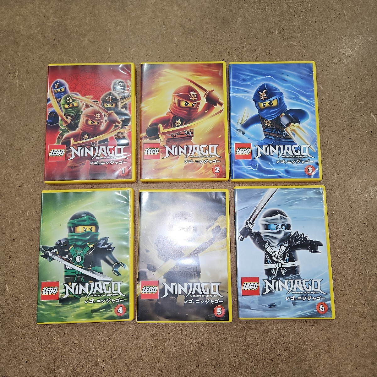 『レゴニンジャゴー』 DVD 6巻セット拍卖