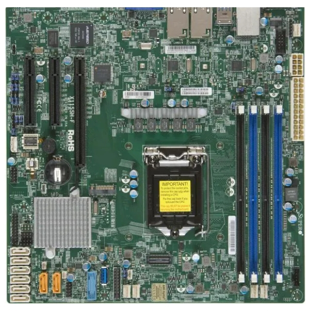 Supermicro X11SSH-F LGA 1151 Socket H4 C236 DDR4 MicroATX Motherboard拍卖