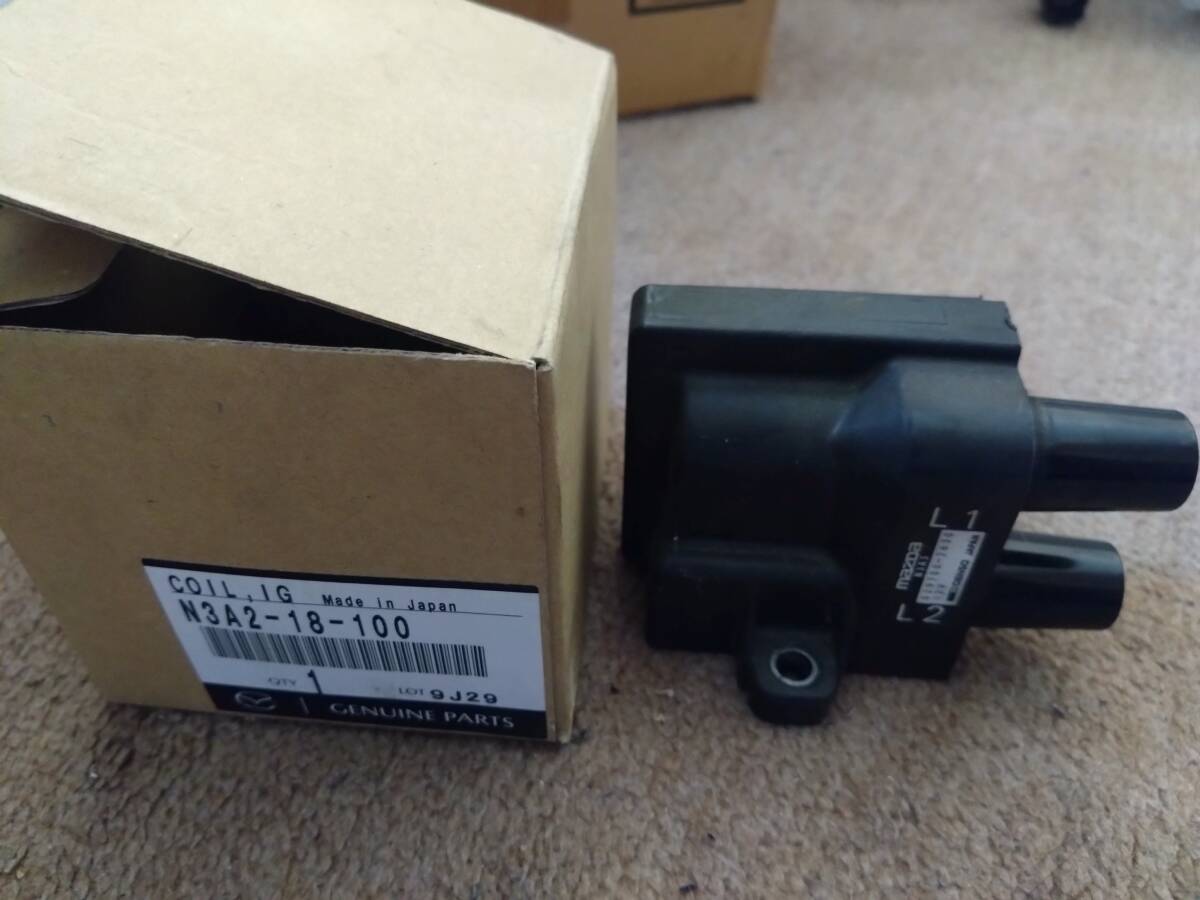 【FD3S RX-7 純正品 中古品 良品!】FD3S RX-7 イグニッションコイルセット 1台分 マツダ純正品 中古品 良品 点火系部品拍卖