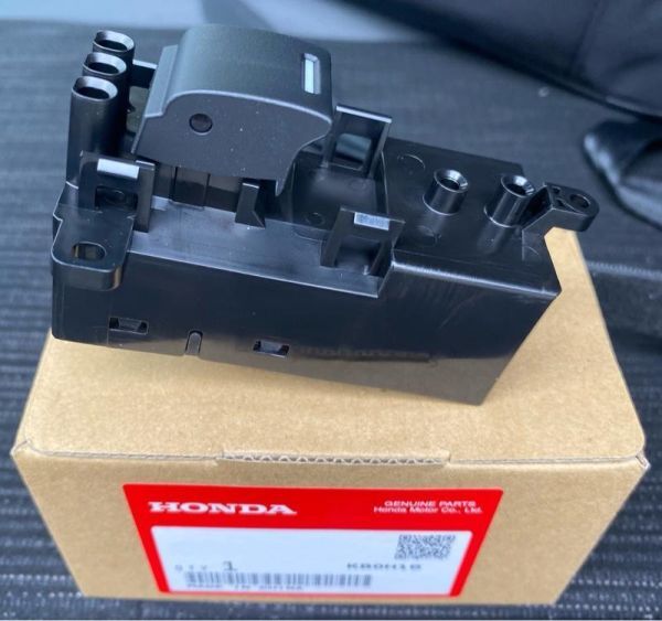 在庫希少!【未使用 ホンダ 純正】N-VAN+スタイル 助手席パワーウィンドウスイッチ 照明付き コストカット部品拍卖