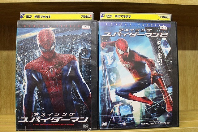 DVD アメイジング・スパイダーマン 全2巻 ※ケース無し発送 レンタル落ち Z2D171拍卖