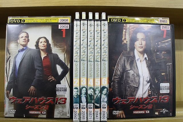 DVD ウェアハウス13 シーズン2 全7巻 ※ケース無し発送 レンタル落ち ZT1737拍卖