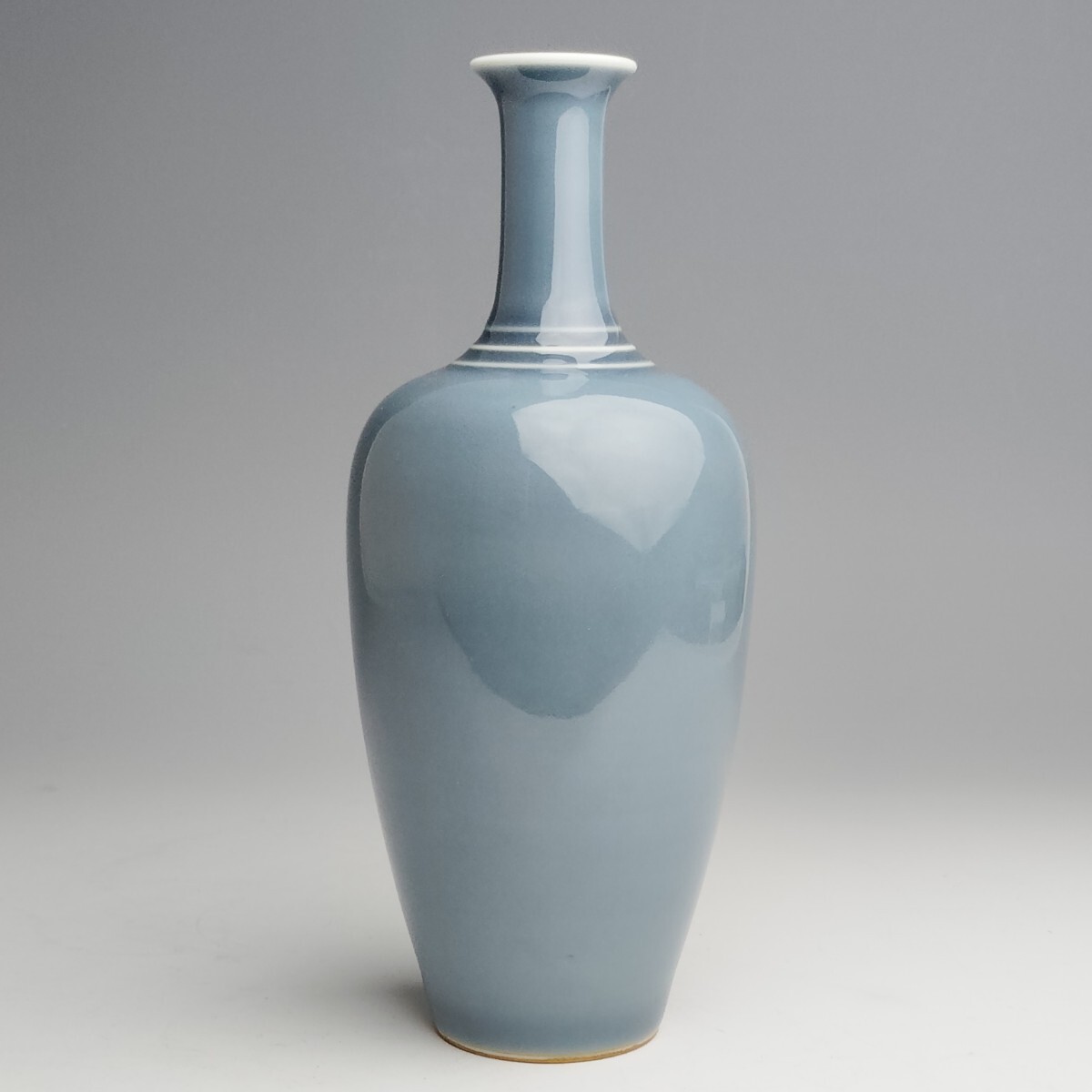 唐物 青白釉瓶尊 大清康煕年製 款 中国美術 古玩 B8−64拍卖