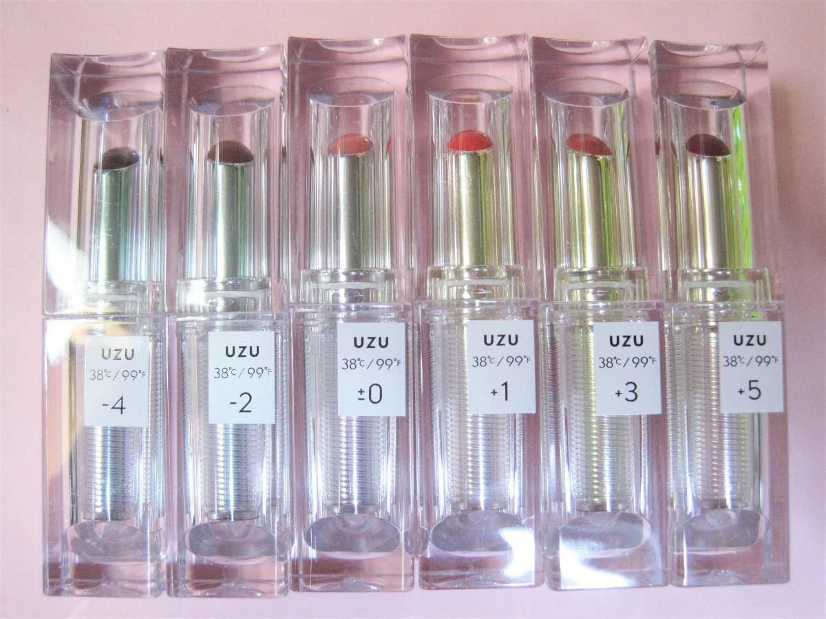 ☆【未使用】フローフシ UZU リップスティック 口紅 6色☆送料230円拍卖