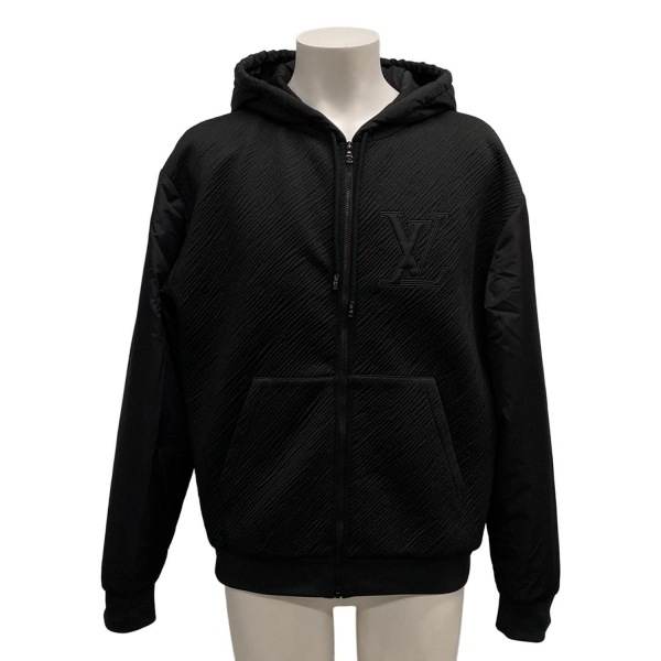 ルイヴィトン LOUIS VUITTON ブルゾン サイズS - 黒 メンズ 長袖/冬 美品 ジャケット拍卖