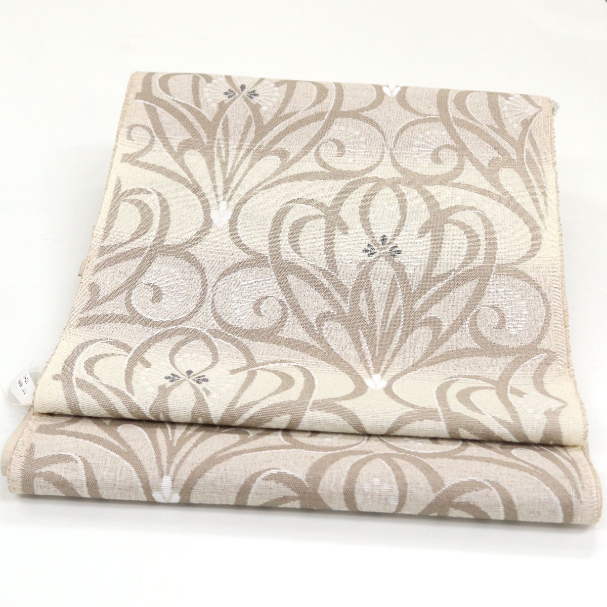 和遊館 ONK2773 西陣 まいづる 紙布織 お洒落 九寸 名古屋帯拍卖