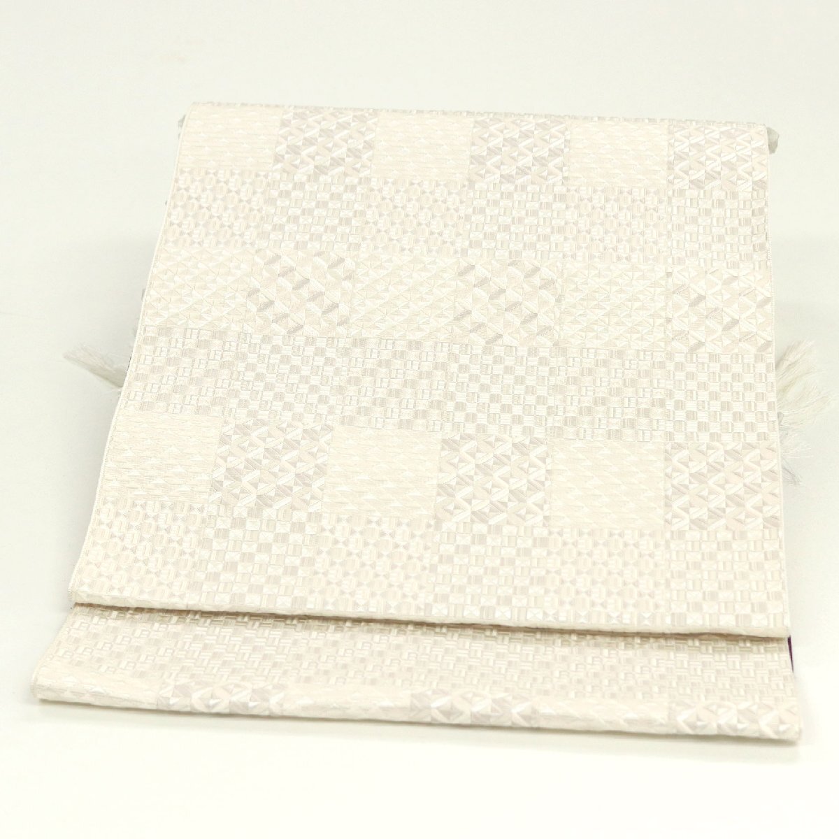 和遊館 ONK2790 本場筑前博多織 大倉織物 誠之輔 琥珀織 八寸 名古屋帯拍卖