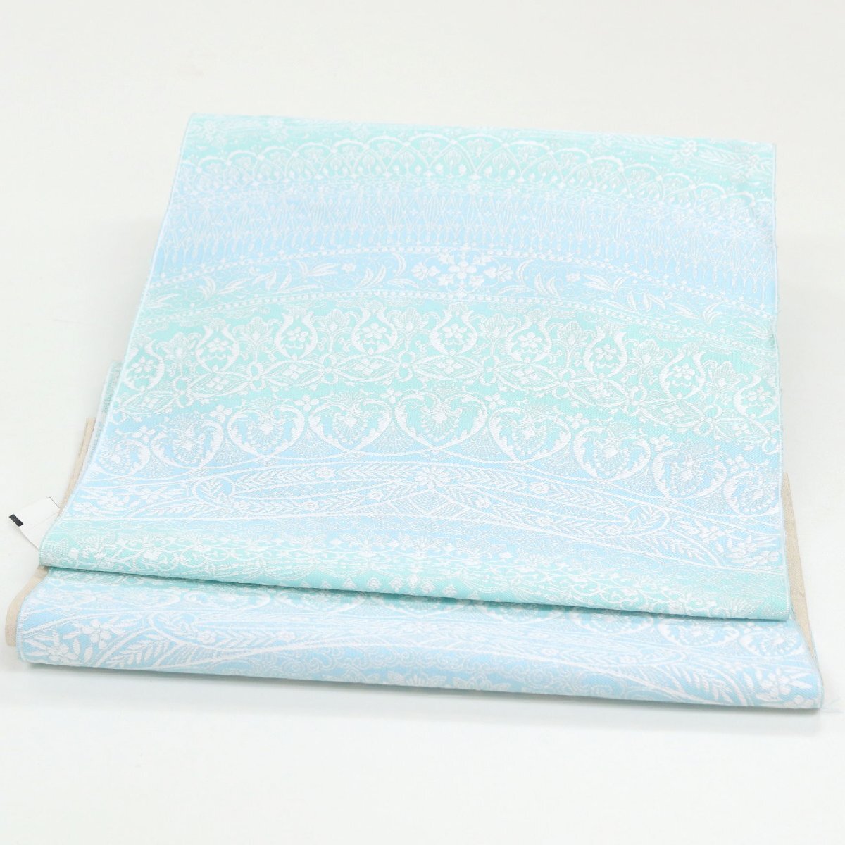 和遊館 ONK2792 西陣 まいづる 全通 九寸 名古屋帯 煌妃宝冠文拍卖