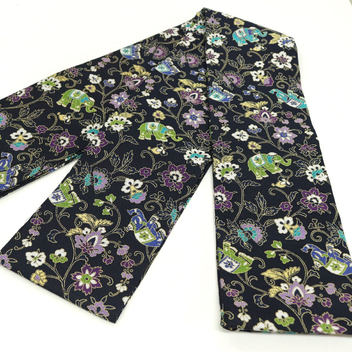 和遊館 OHK155 京都老舗工房 岡重 全通 小袋帯 半幅帯 長尺拍卖