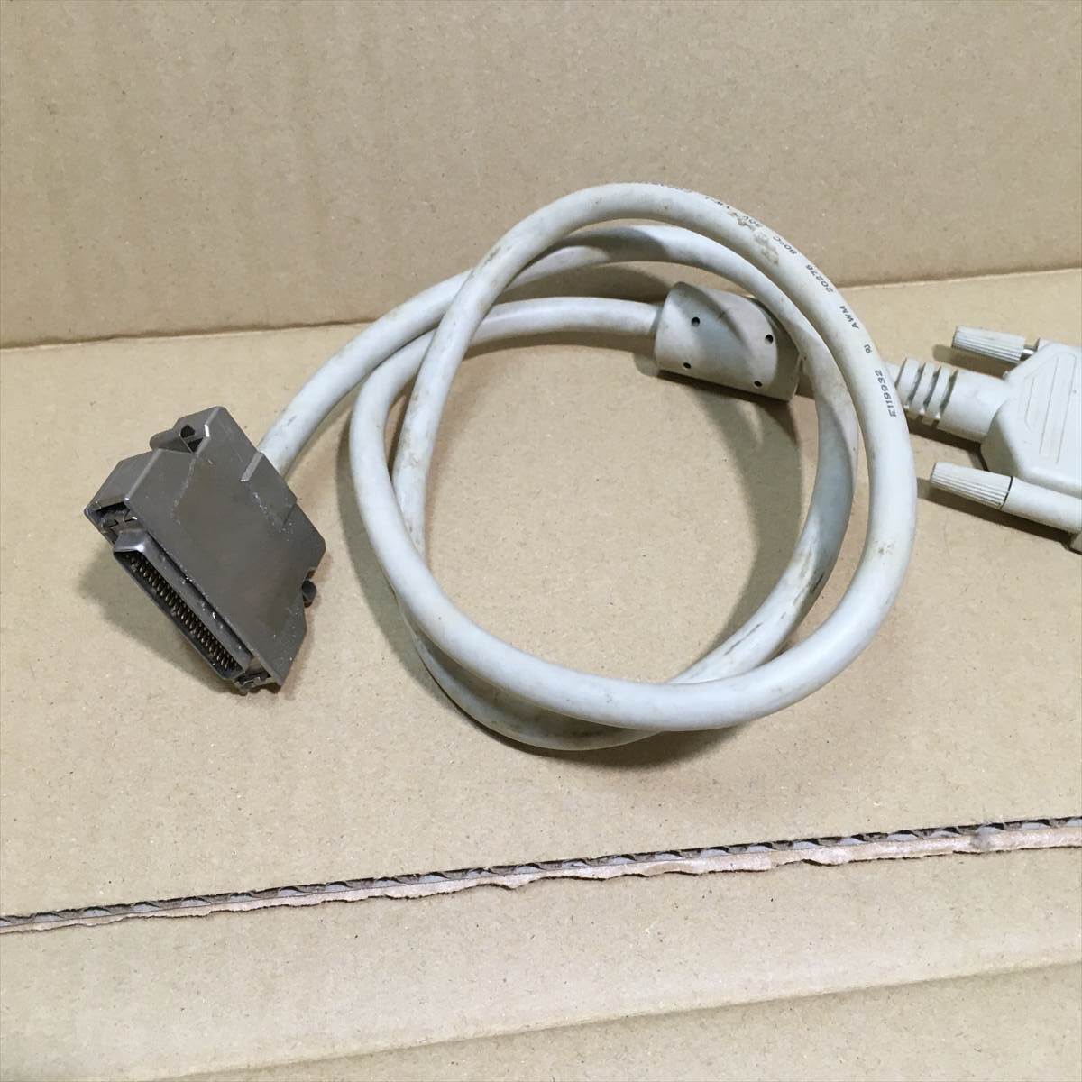 SCSIケーブル くし形ハーフピッチ-DSUB25P ZIPドライブ用 約1m拍卖