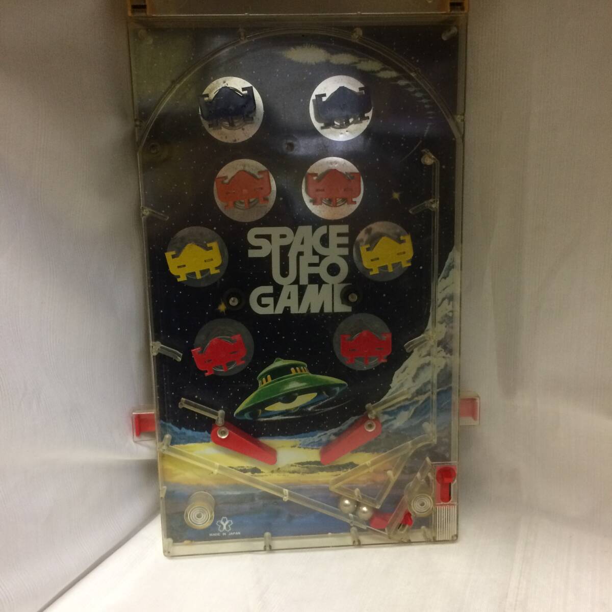 c-10555*80 レトロ SPACE UFO GAME 卓上ゲーム 当時物 ジャンク拍卖