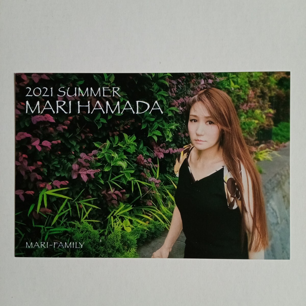 浜田麻里 FC限定 2021年 サマーカード ポストカード A拍卖