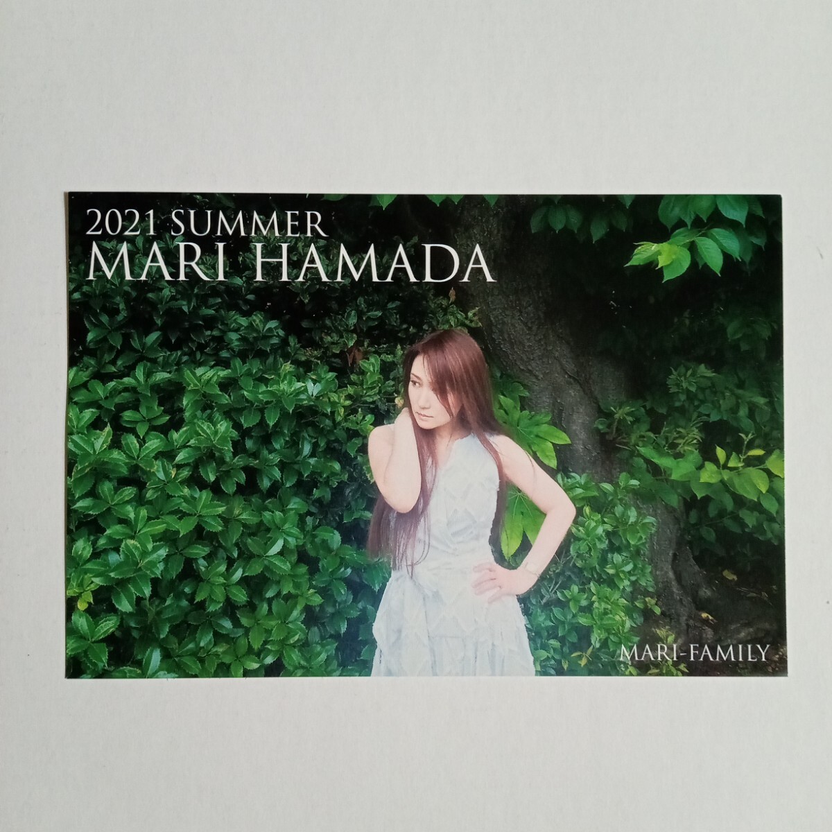 浜田麻里 FC限定 2021年 サマーカード ポストカード B拍卖