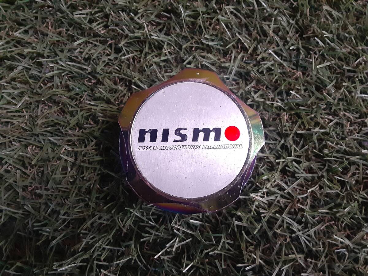 NISMO ニスモ SR RB エンジン フィラーキャップ オイルキャップ 180SX 240SX シルビア スカイライン 日産 nissan genuine silvia skyline拍卖